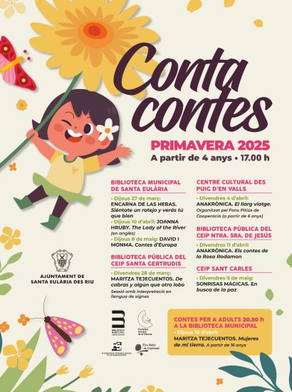 Cuentacuentos de primavera 2025