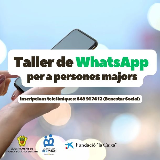 Taller de Whatsapp para personas mayores
